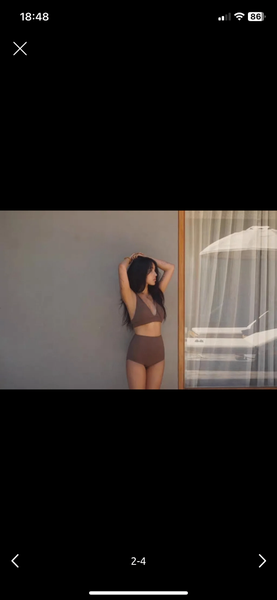 Корейский бикини маленькая грудь собранный тонкий купальник