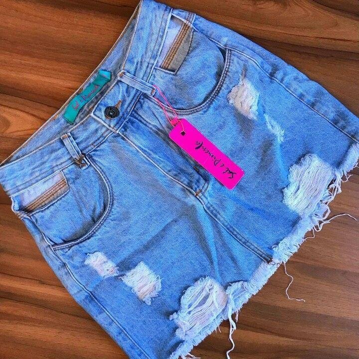 RIPPLE JEANS SKIRT