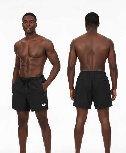 Shorts de sport noir homme