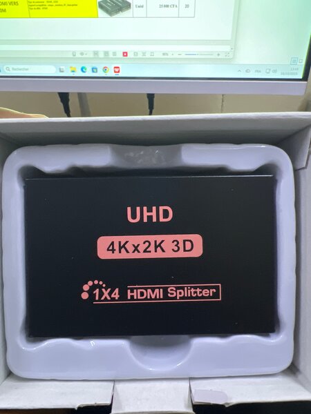 Splitter HDMI 1x4 UHD 4K 3D