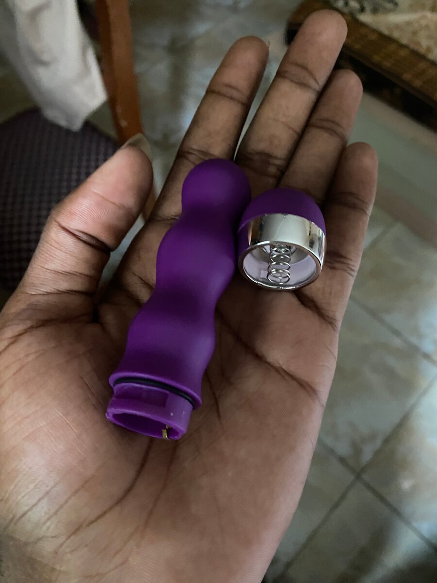 Mini Vibromasseur Violet Silencieux