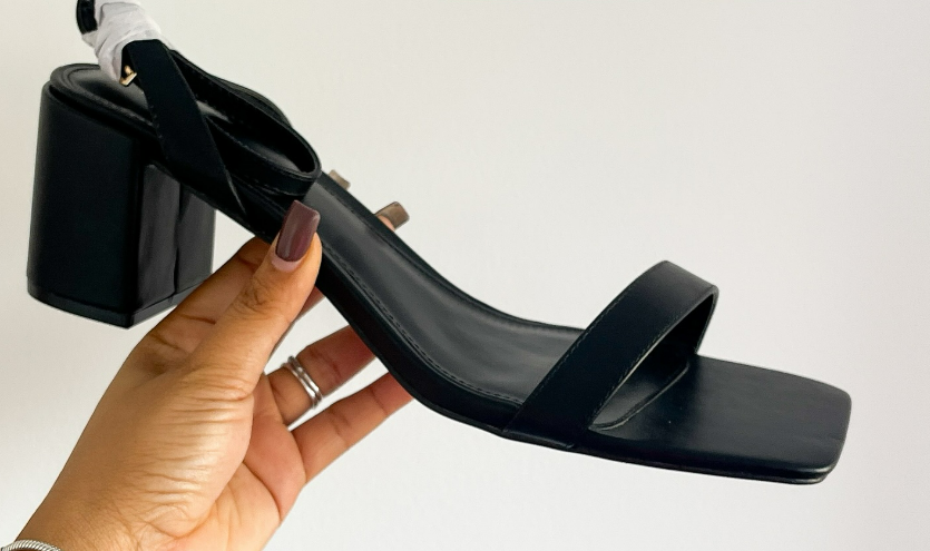 Black sandals