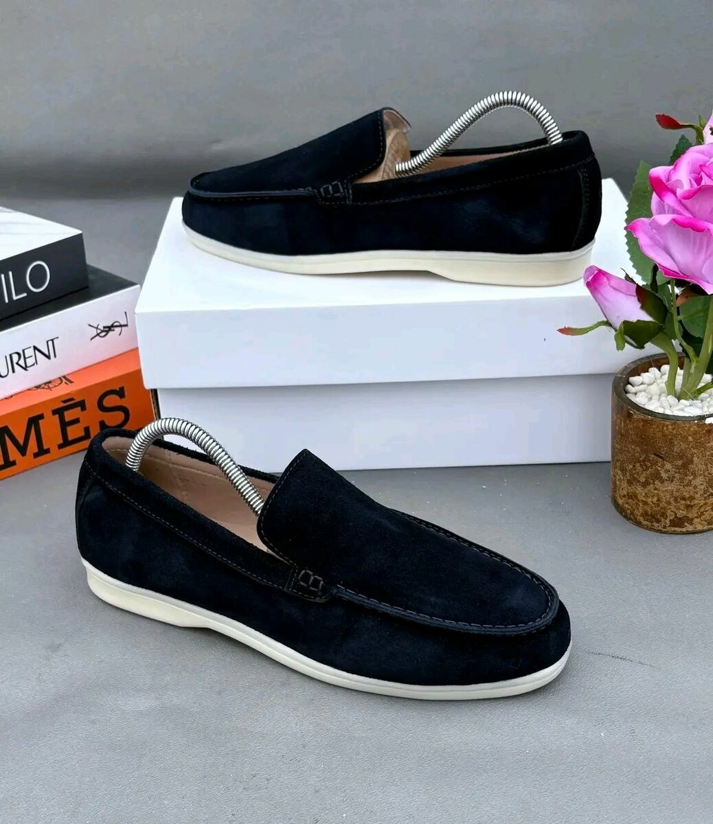 Mocassins en daim élégants