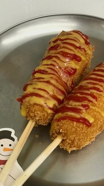 5 Délicieux corn dogs