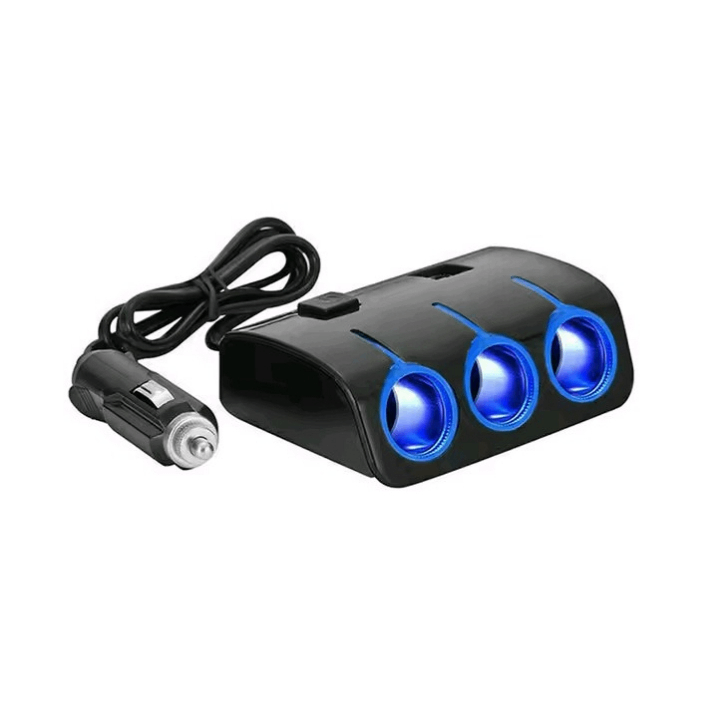 Adaptateur allume-cigare 3 ports