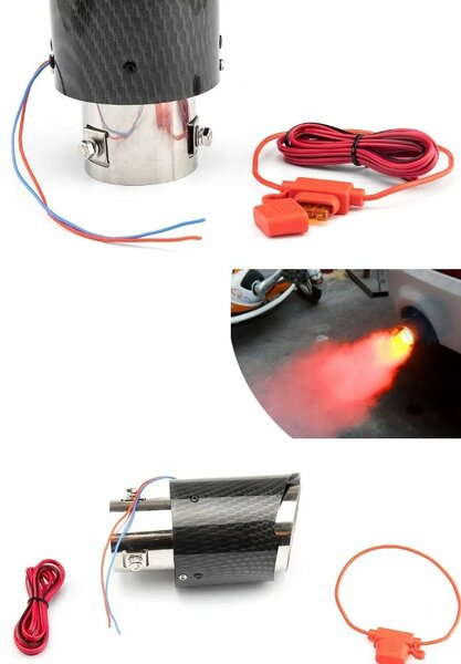 Exhaust muffler tips