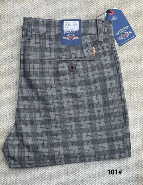Pantalons carreaux pour homme