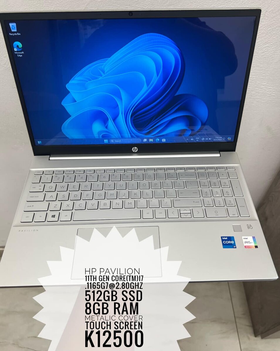 HP PAVILION 11TH GEN CORRECT)17 1165G7@2.80GHZ