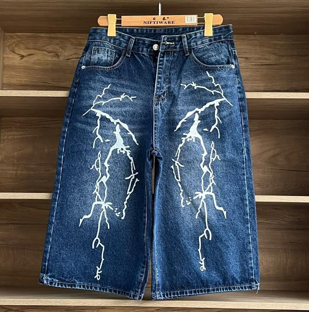 3 QUARTERS BAGGY SHORTS