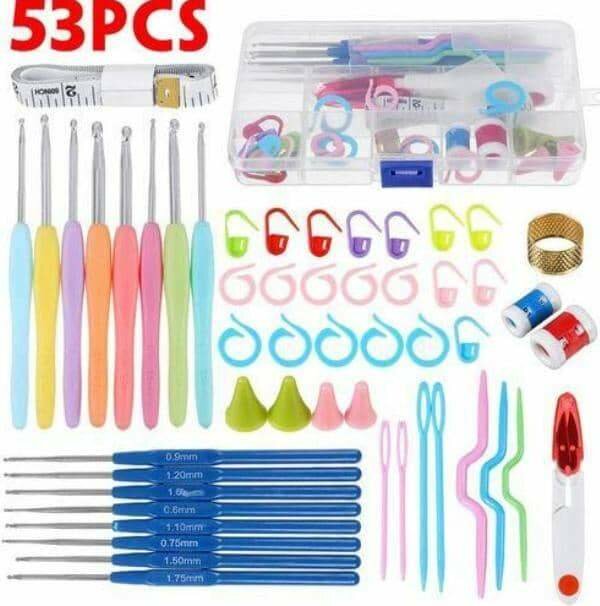 Kit Crochet Complet 53 Pièces