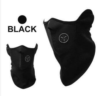 AKE - Motorcycle Half Face Mask Winter Wear Beard cold Protection Mask