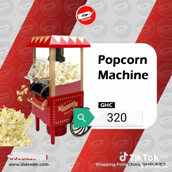 Popcorn machine