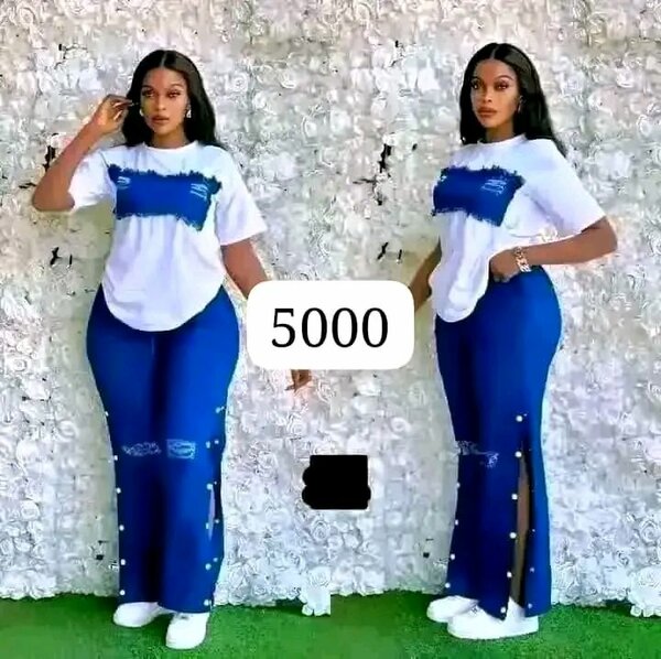 Pantalons larges tendance femme