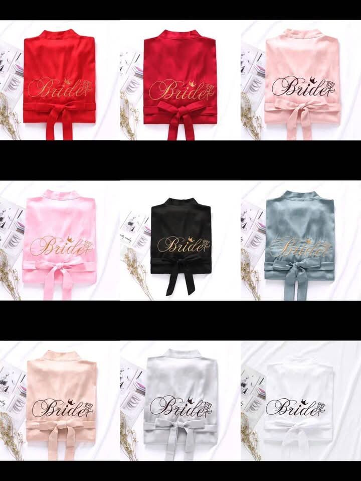 Brides robes