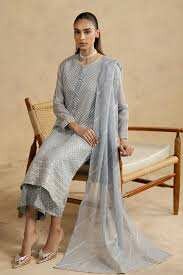 Cotton three piece suit