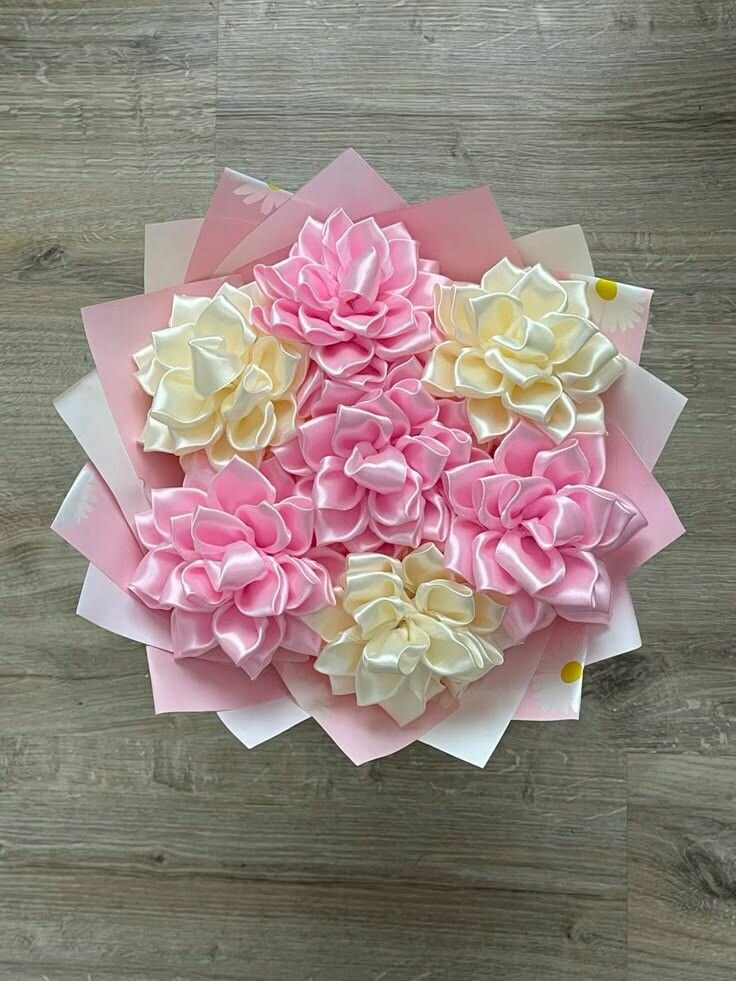 Ribbon Flower Bouquets