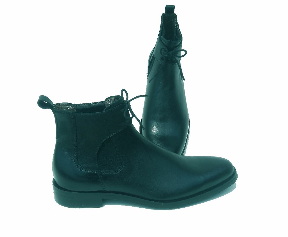 Mens lace on chelsea boots,
