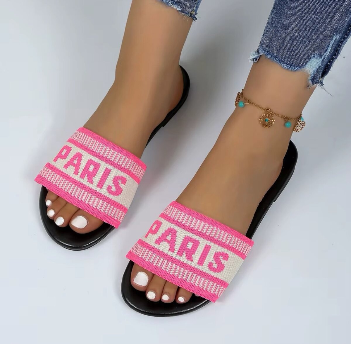 PARIS Flip flops