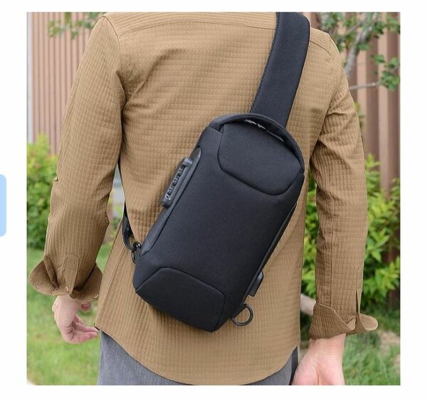 Sac à bandoulière antivol élégant