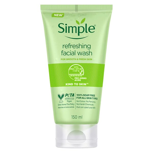 Simple face wash