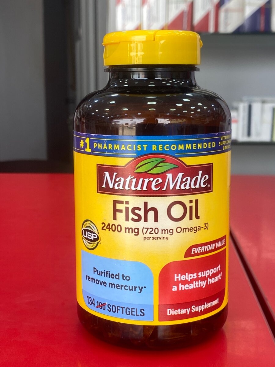 Nature Made Fish oil( Omega-3)