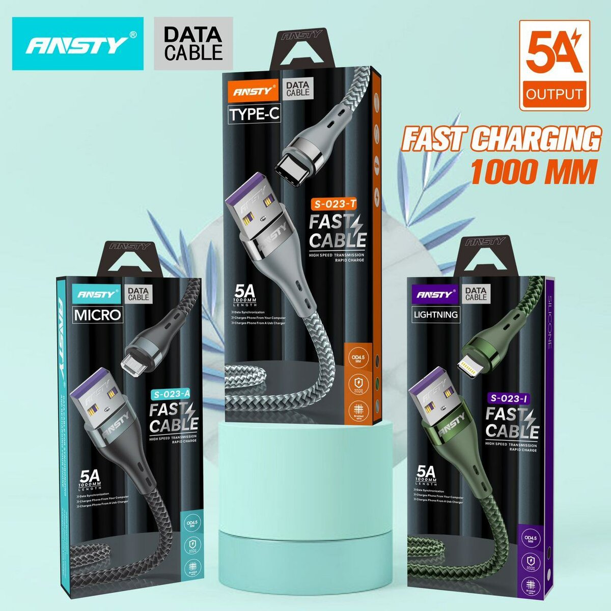 5А USB шнур для зарядки