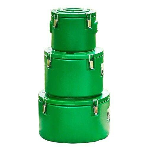 3Pcs Insulated Food Warmer - Green