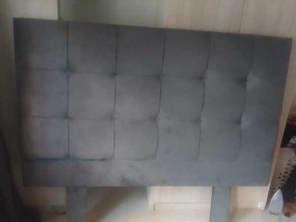 Couch , headboard and coffee table