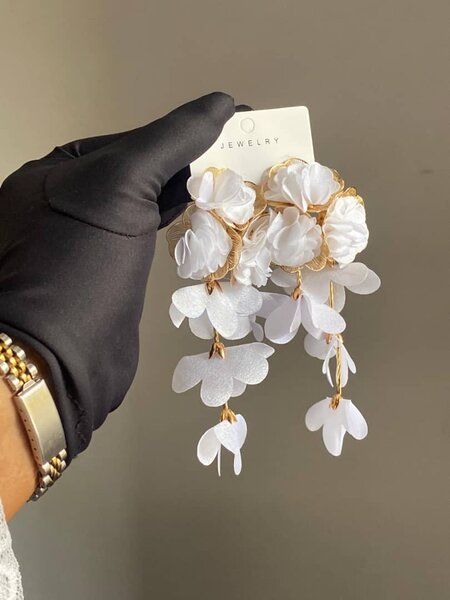 Floral Dangle Earrings