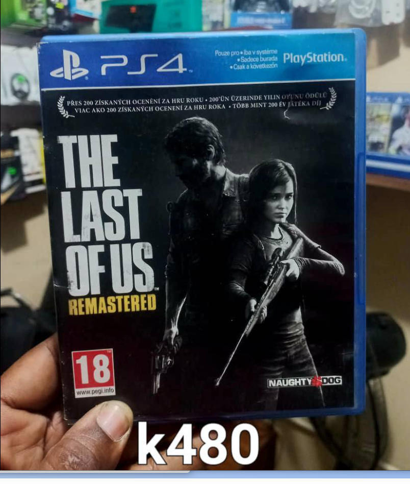 PlayStation 4 Game CDs The last of us remastered