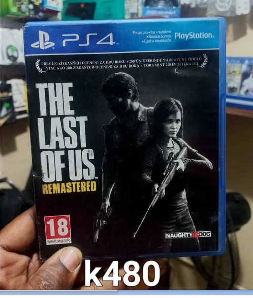 PlayStation 4 Game CDs The last of us remastered