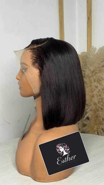 Perruque Bob en dentelle