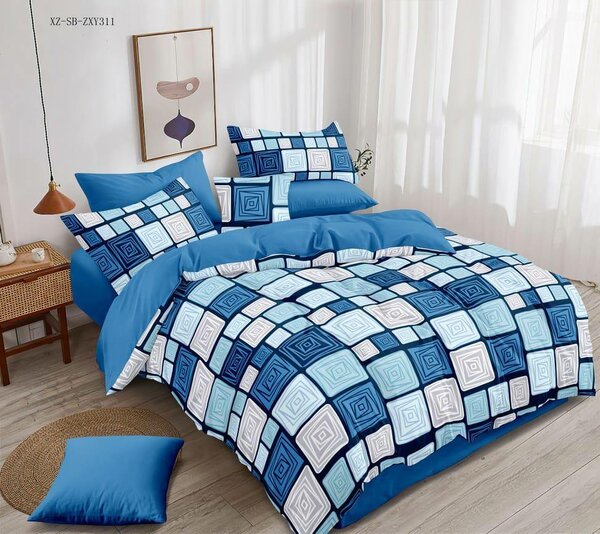 Parure de lit motifs modernes