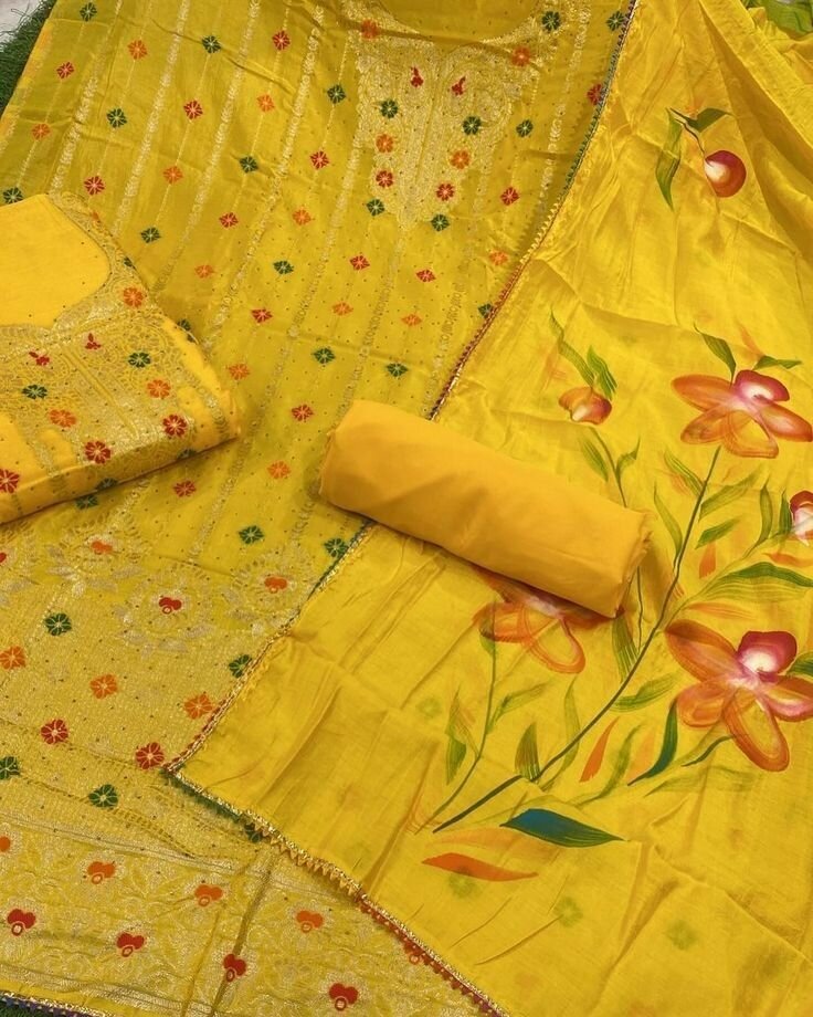 Organza 3 Peace Suit