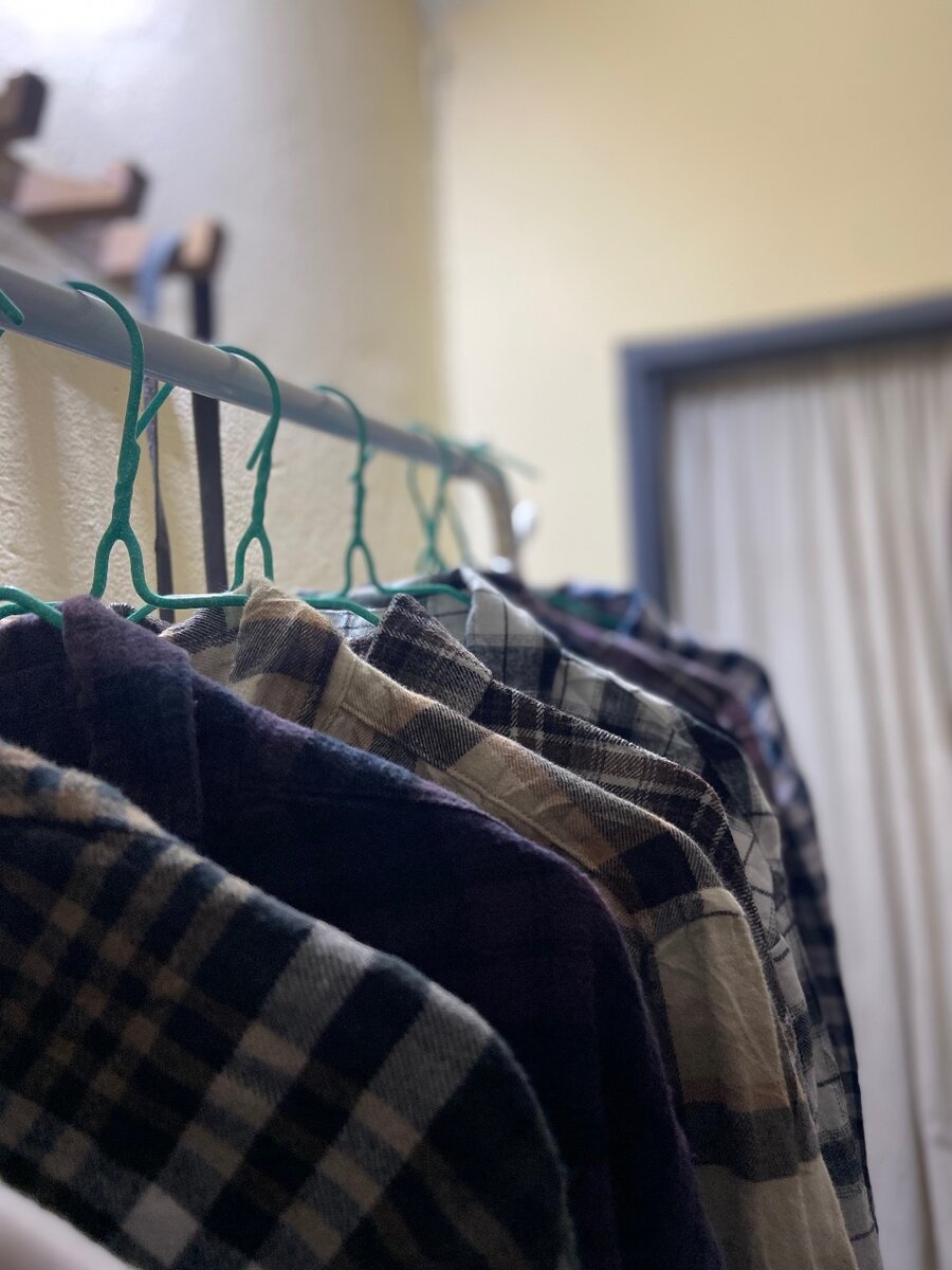 Chemises en flanelle à carreaux