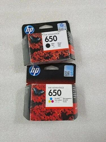 HP INK CARTRIDGE 650 BLACK/COLOR