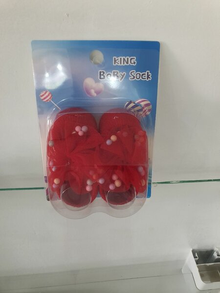 Chaussettes Bébé "KING" Festives