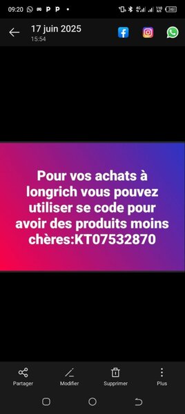 Dentifrice Longrich Blanchissant