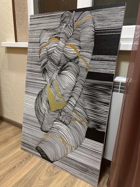 Картина «Женский силуэт» на продажу