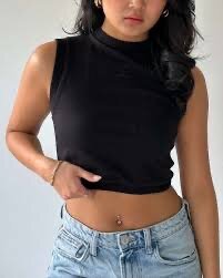 Zara cotton tops available