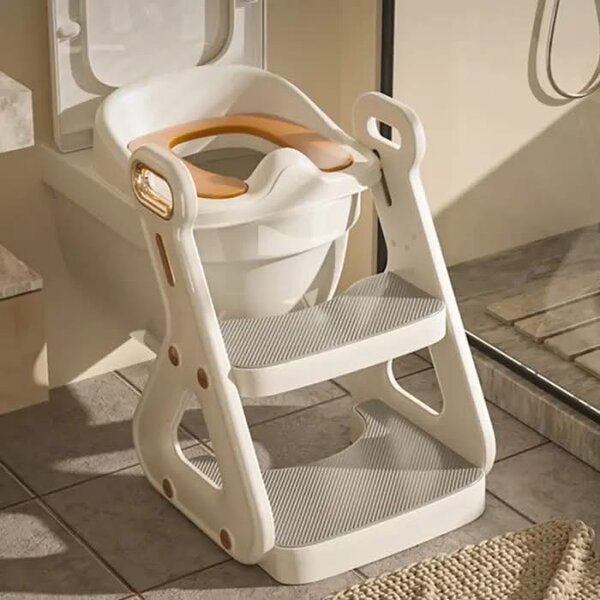 Réducteur de toilettes enfant avec marchepied