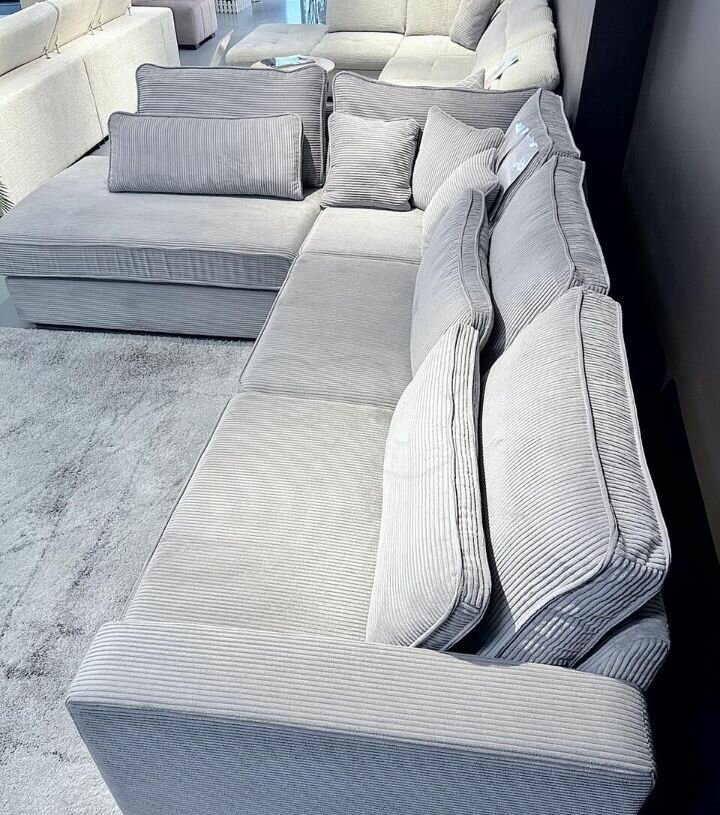 Canapé d'angle modulable