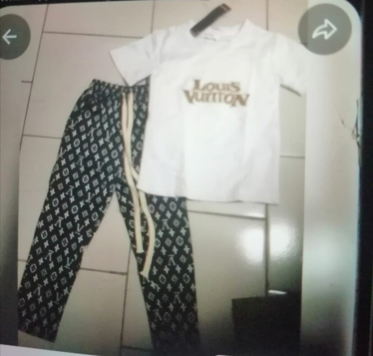 Ensemble enfant tendance luxe