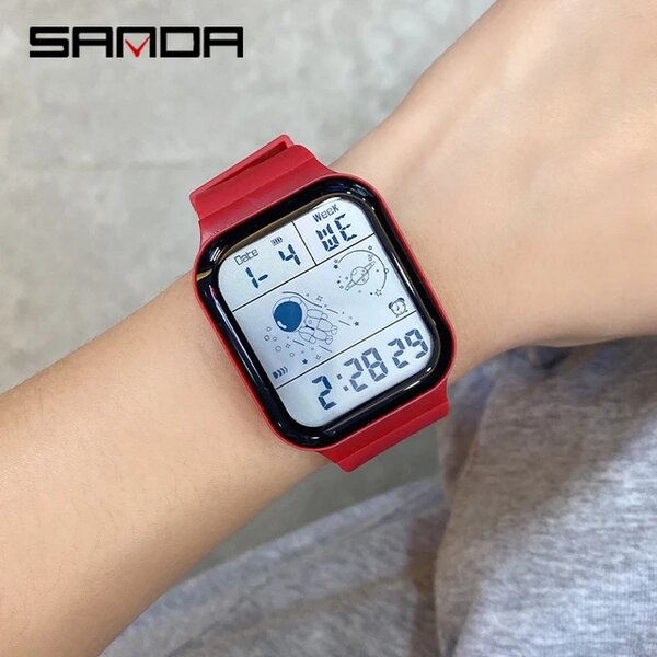 Montre-bracelet Numérique Pour Hommes Et Femmes