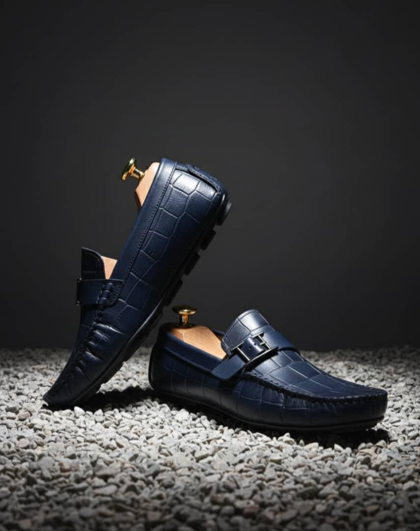 Mocassins en cuir élégants