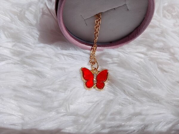 Butterfly necklaces