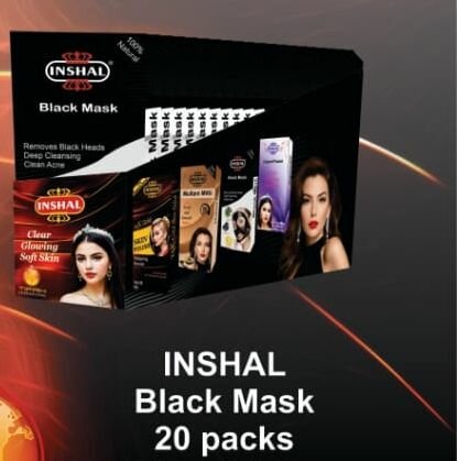 Inshal Black charcoal mask