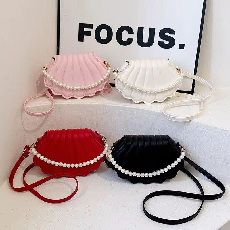 Sac coquillage perles