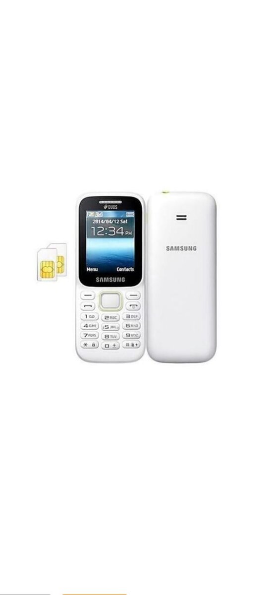 Samsung B310 Blanc Bleu & Noir