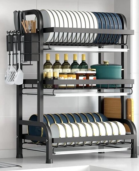 3-tier dish rack
